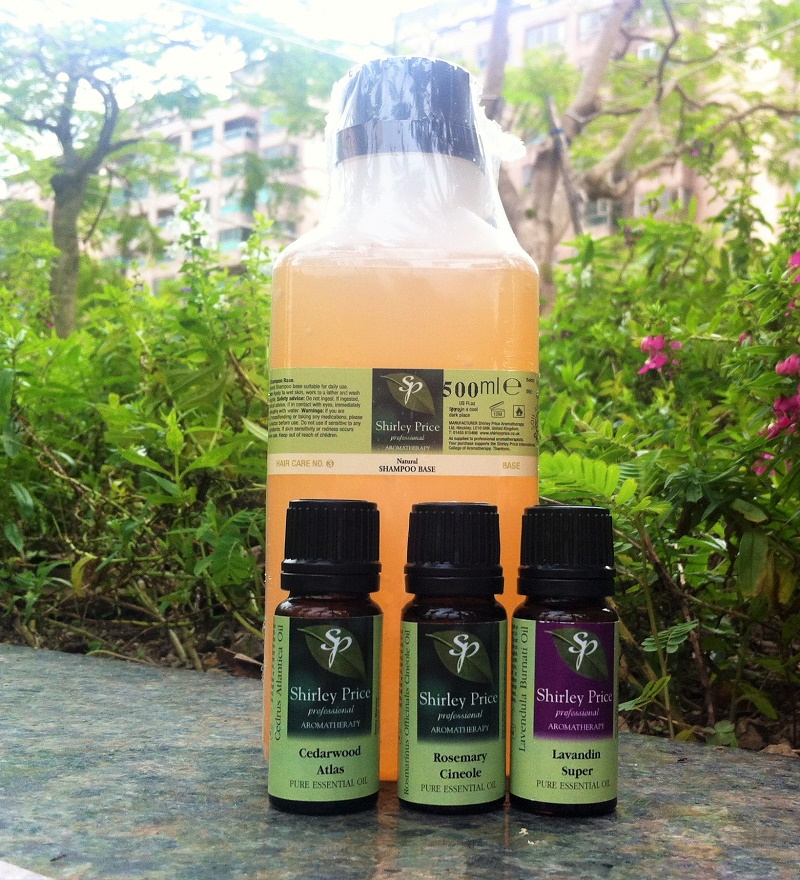 自製天然迷迭香純質精油洗髮素